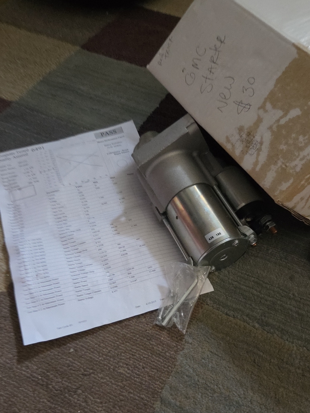 GMC Automotive Starter Motor